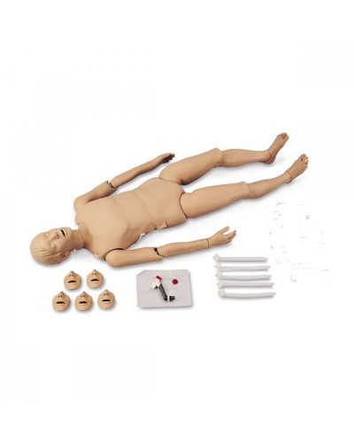 Full-Body CPR Manikin with Trauma Options - Caucasion